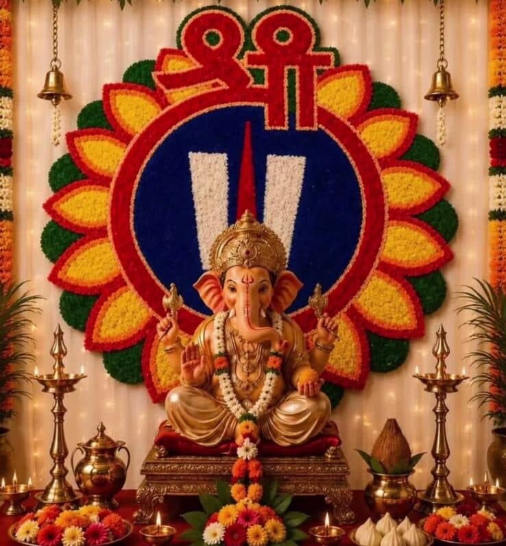 Ganapati decoration inspiration